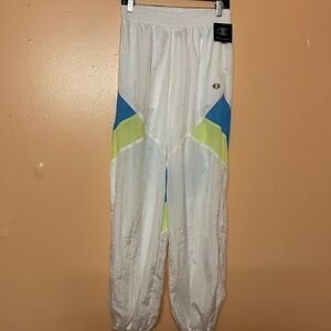 Champion Retro Men’s/ Women’s Nylon Track Pants Joggers New With Tags
